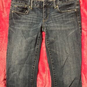 American Eagle Outfitters Dark Blue Skinny Jeans